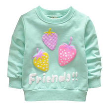 Load image into Gallery viewer, Baby Girl Sweatshirts Spring Shirts Infant Long Sleeve T-Shirts Clothes 2018 Spring Kids Bunny Cartoon Sweatshirt