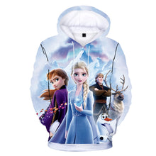 Load image into Gallery viewer, New Frozen 2 Elsa Anna Kids Baby Boys Girls Toddlers 3D printing Hoodies Cartoon Tracksuit Children Clothing Cute Sweatshirts