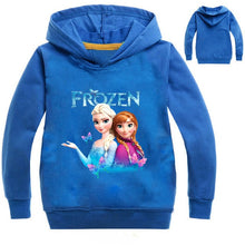 Load image into Gallery viewer, New Frozen 2 Elsa Anna Kids Baby Boys Girls Toddlers 3D printing Hoodies Cartoon Tracksuit Children Clothing Cute Sweatshirts