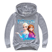 Load image into Gallery viewer, New Frozen 2 Elsa Anna Kids Baby Boys Girls Toddlers 3D printing Hoodies Cartoon Tracksuit Children Clothing Cute Sweatshirts