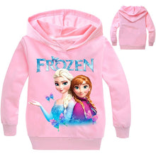 Load image into Gallery viewer, New Frozen 2 Elsa Anna Kids Baby Boys Girls Toddlers 3D printing Hoodies Cartoon Tracksuit Children Clothing Cute Sweatshirts