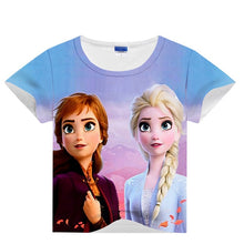 Load image into Gallery viewer, New Frozen 2 Elsa Anna Kids Baby Boys Girls Toddlers 3D printing Hoodies Cartoon Tracksuit Children Clothing Cute Sweatshirts
