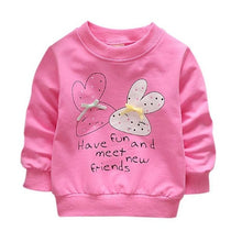 Load image into Gallery viewer, Baby Girl Sweatshirts Spring Shirts Infant Long Sleeve T-Shirts Clothes 2018 Spring Kids Bunny Cartoon Sweatshirt
