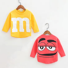 Load image into Gallery viewer, Spring Autumn Baby Boys Girls Sweatshirts Cotton Kids Print M Hoodies Children Clothes Long Sleeve Tops Toddler Casual Clothing
