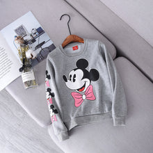 Load image into Gallery viewer, Minnie Baby Girl Sweatshirt Autumn Winter Minnie Long Sleeve Thicken Warm Cute Hoodies For Girls Christmas Children Clothing
