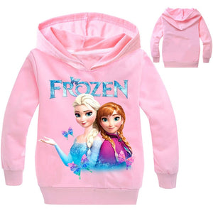 New Frozen 2 Elsa Anna Kids Baby Boys Girls Toddlers 3D printing Hoodies Cartoon Tracksuit Children Clothing Cute Sweatshirts
