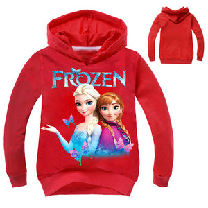New Frozen 2 Elsa Anna Kids Baby Boys Girls Toddlers 3D printing Hoodies Cartoon Tracksuit Children Clothing Cute Sweatshirts