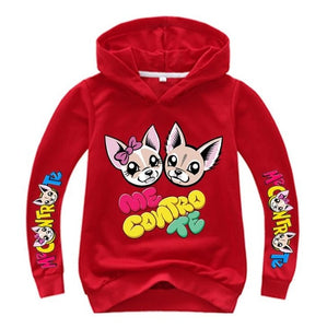 Spring Baby Boys Long Sleeve T-Shirts Kids Clothes Cartoon Me Contro Te Print Hoodies Girl Costume Children Sweatshirts Top Tees