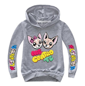 Spring Baby Boys Long Sleeve T-Shirts Kids Clothes Cartoon Me Contro Te Print Hoodies Girl Costume Children Sweatshirts Top Tees