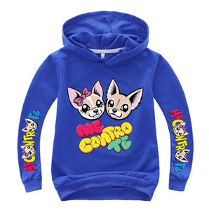 Spring Baby Boys Long Sleeve T-Shirts Kids Clothes Cartoon Me Contro Te Print Hoodies Girl Costume Children Sweatshirts Top Tees