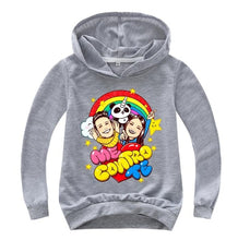 Load image into Gallery viewer, Spring Baby Boys Long Sleeve T-Shirts Kids Clothes Cartoon Me Contro Te Print Hoodies Girl Costume Children Sweatshirts Top Tees
