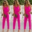 New Summer 2017 Sexy V neck Women Jumpsuit Long Pants Solid Rompers Women's Sleeveless One Piece Bodysuit Jumpsuit